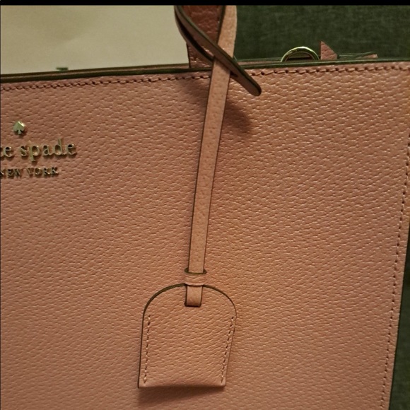 Kate Spade Sam Medium Satchel Bright Carnation - Picture 7 of 10